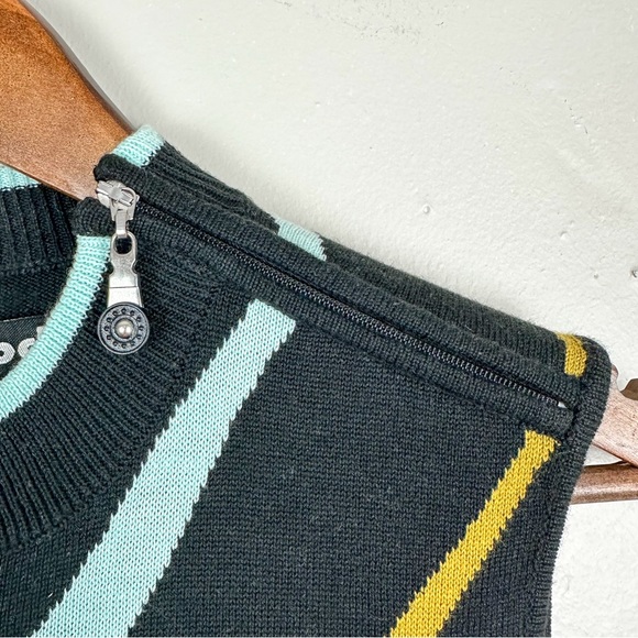 Jamie Sadock Womens Retro Graphic Golf Tennis Knit Tank Top Sleeveless - Picture 3 of 7